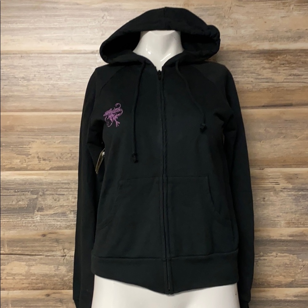 Capes & Cranes Women's Roses Full Zip Hoodie NWT G12